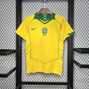 Retro Brasil 2004/2006 Home Jersey