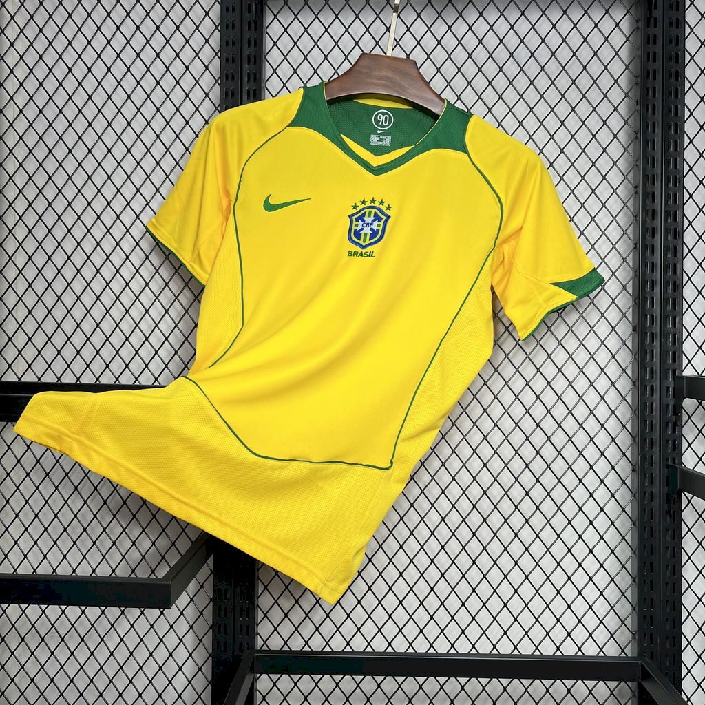 Retro Brasil 2004/2006 Home Jersey