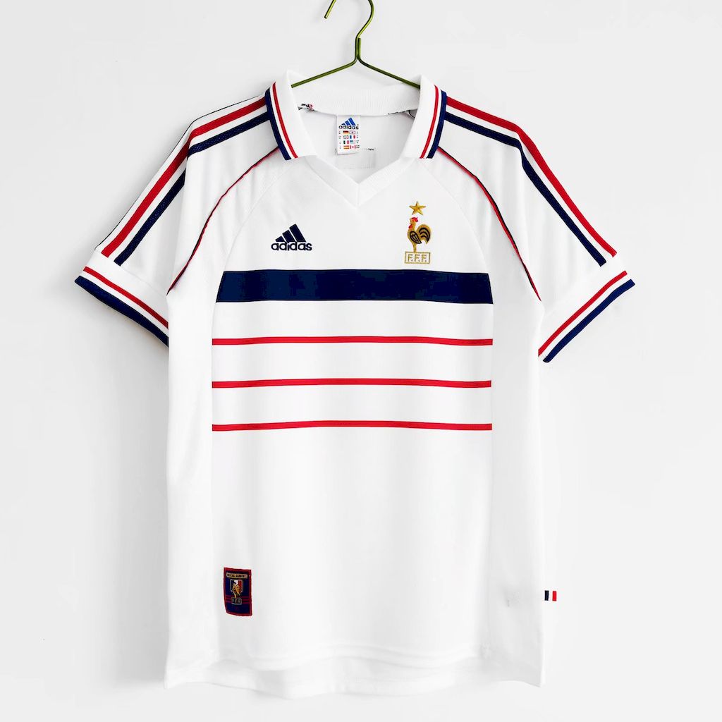 Retro Francia 1998 Away Jersey