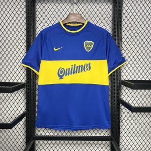 Retro Boca Juniors 2000/01 Home Jersey