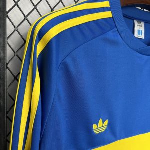 Retro Boca Juniors 1981 Home Long Sleeve Jersey