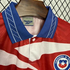 Retro Chile 1998 Home Long Sleeve Jersey