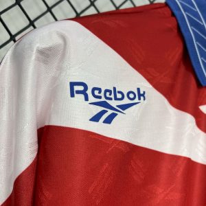 Retro Chile 1998 Home Long Sleeve Jersey