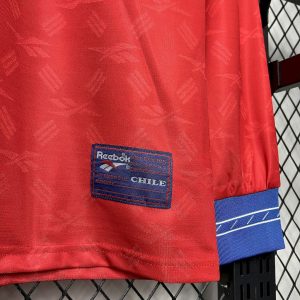 Retro Chile 1998 Home Long Sleeve Jersey