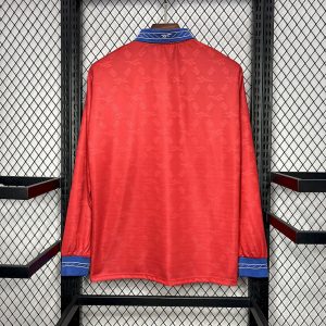 Retro Chile 1998 Home Long Sleeve Jersey