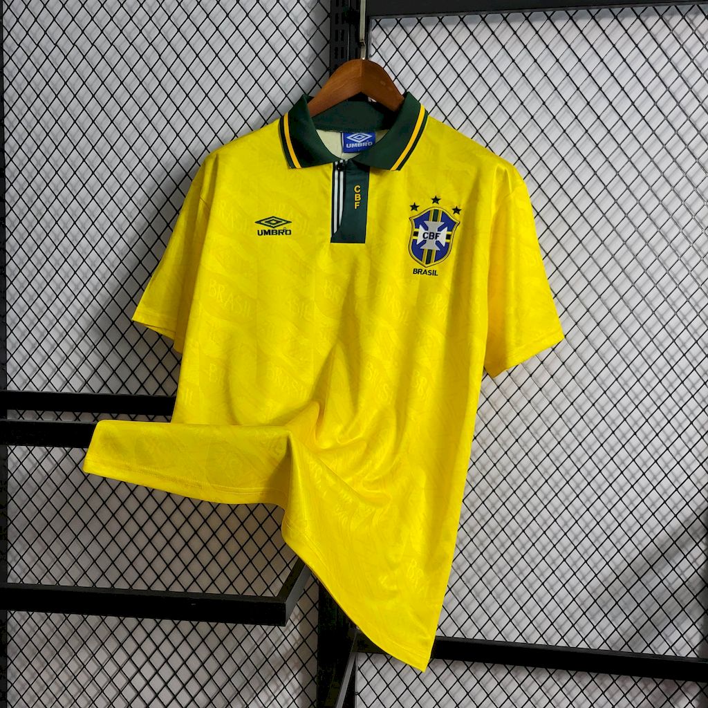 Retro Brasil 1991/93 Home Jersey