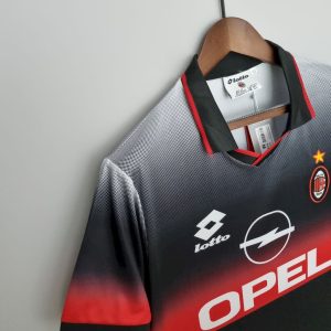 Retro AC Milan 1995/96 Training Suit Black Jersey