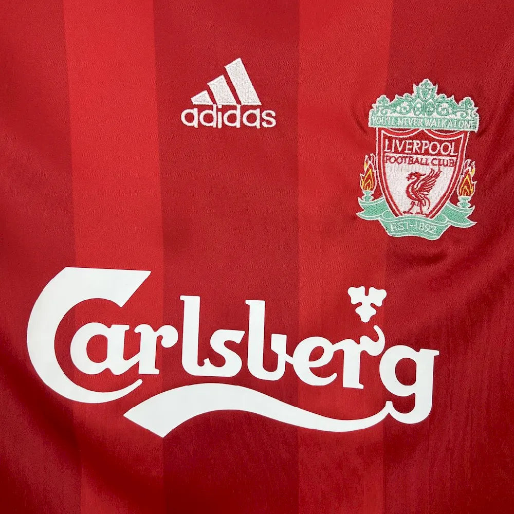Retro Liverpool 2008/10 Home Champion League Edition Jersey