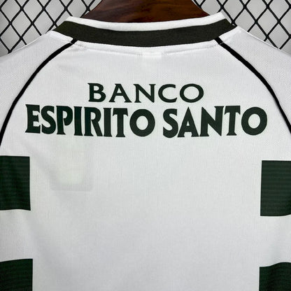 Retro Sporting CP 2001/03 Home Long Sleeve Jersey