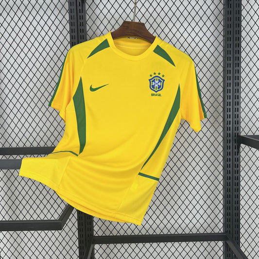 Retro Brasil 2002 Home Jersey