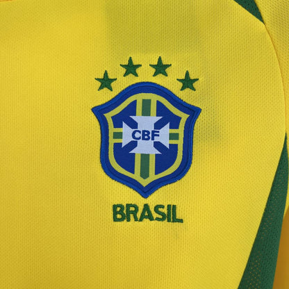 Retro Brasil 2002 Home Jersey
