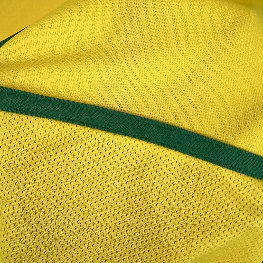 Retro Brasil 2002 Home Jersey