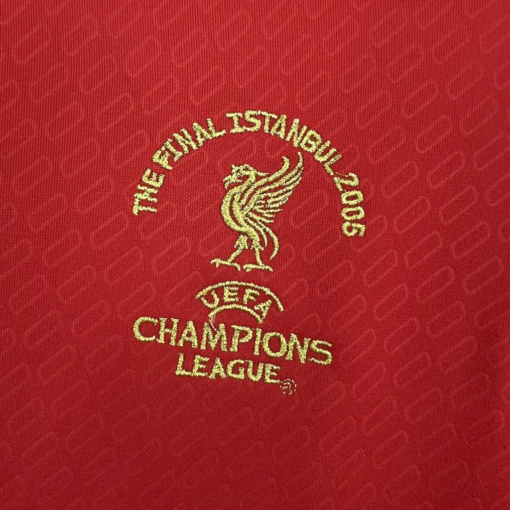 Retro Liverpool 2005 Home Jersey