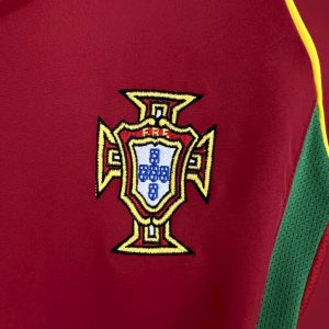 Retro Portugal 2002 Home Jersey