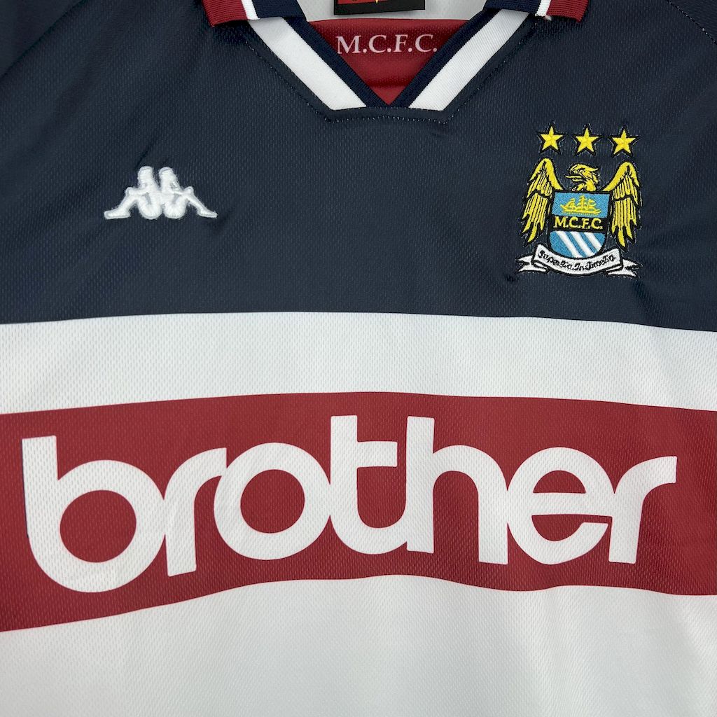 Retro Manchester City 1997/98 Away Jersey