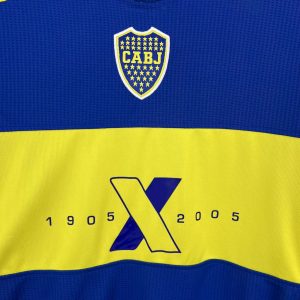 Retro Boca Juniors 2005 100th Anniversary Edition Jersey