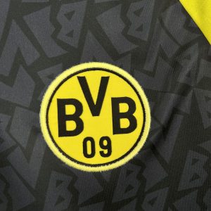 Retro Borussia Dortmund 1995/96 Away Long Sleeve Jersey