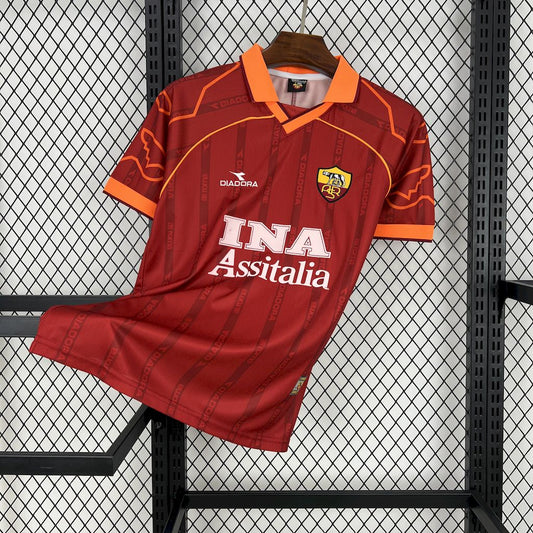 Retro AS Roma 1999/00 Home Jersey