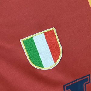 Retro AS Roma 2001/02 Home Long Sleeve Jersey