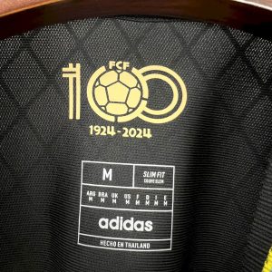 Mens Colombia 2024/25 100th Black Anniversary Jersey