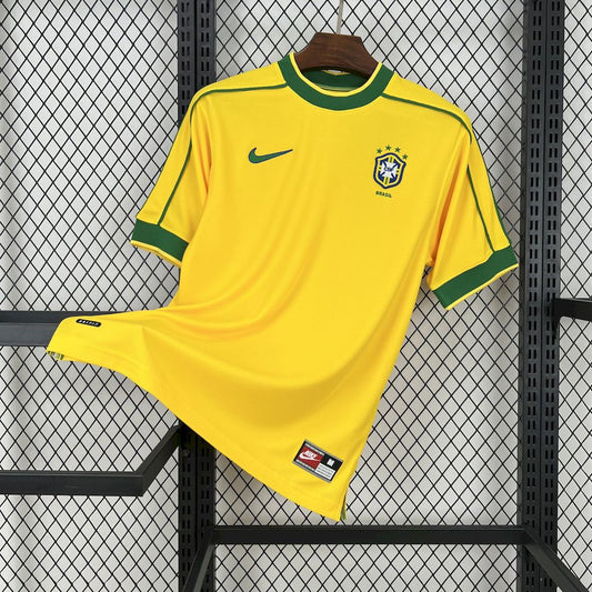 Retro Brasil 1998 Home Jersey