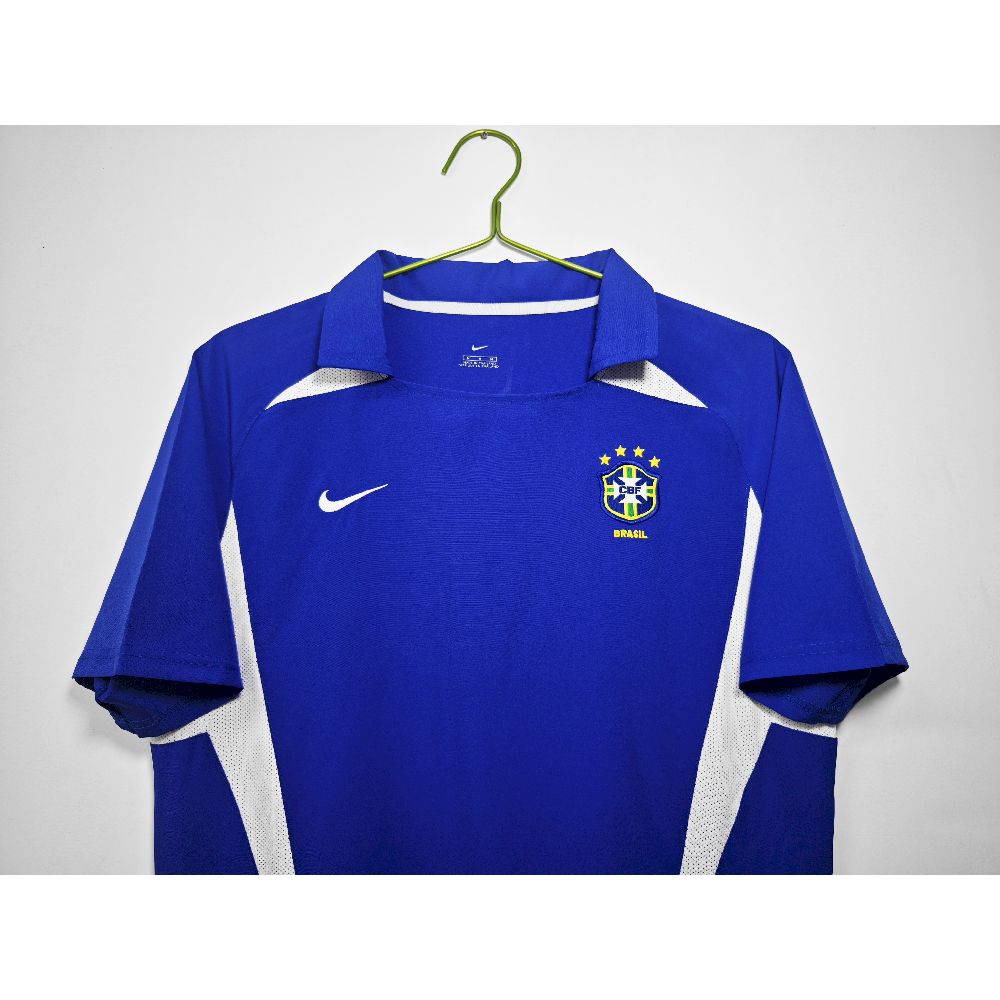 Retro Brasil 2002 Away Jersey