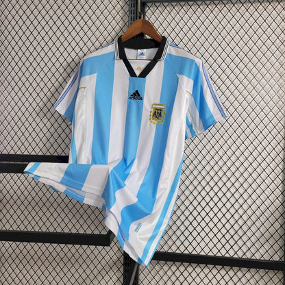 Retro Argentina 1998 Home Jersey