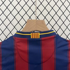 Retro Barcelona 2009/10 Home Kids Kit
