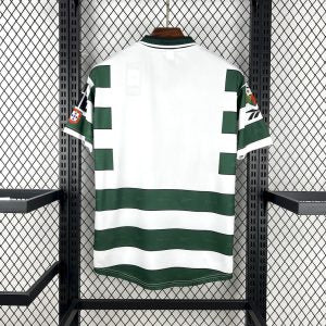 Retro Sporting CP 2000/01 Home Jersey
