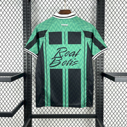 Retro Real Betis 2025/26 Oversize NegraVerde Jersey