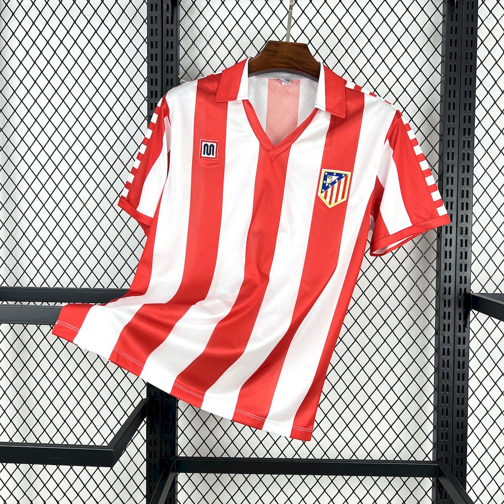 Retro Atletico Madrid 1982/83 Home Jersey