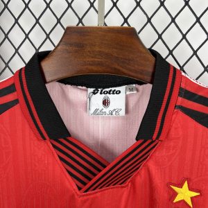 Retro AC Milan 1998/99 Away Red Jersey
