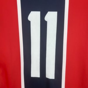 Retro Paris Saint-Germain 1975 Away（11Number）Jersey