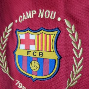 Retro Barcelona 2007/08 Home Long Sleeve Jersey