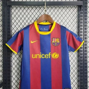 Retro Barcelona 2010/11 Home Kids Kit