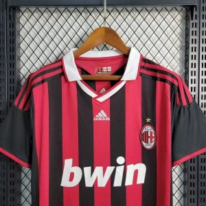 Retro AC Milan 2009/10 Home Jersey