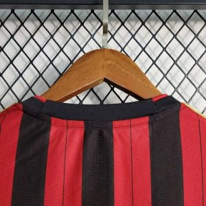 Retro AC Milan 2013/14 Home Long Sleeve Jersey