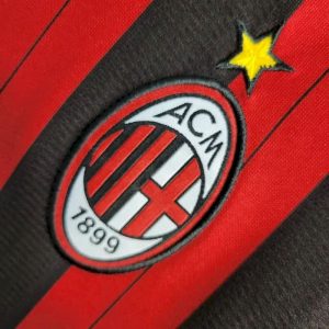Retro AC Milan 2013/14 Home Long Sleeve Jersey