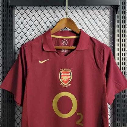 Retro Arsenal 2005/06 Home Jersey