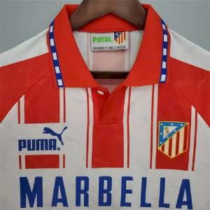 Retro Atletico Madrid 1994/95 Home Jersey