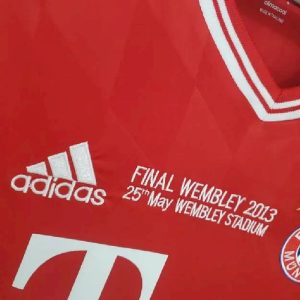 Retro Bayern Munich 2013/14 Home Champions League Long Sleeve Jersey