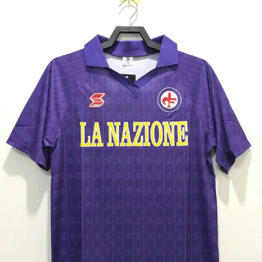 Retro Fiorentina 1989-90 Home Jersey