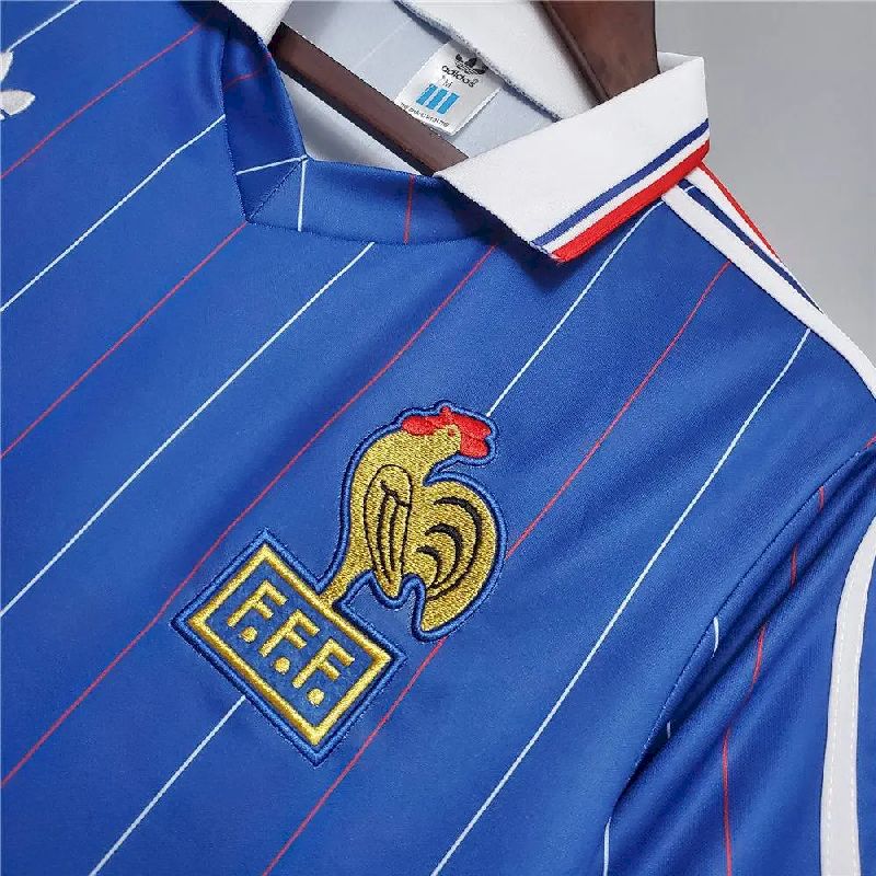 Retro Francia 1982 Home Jersey