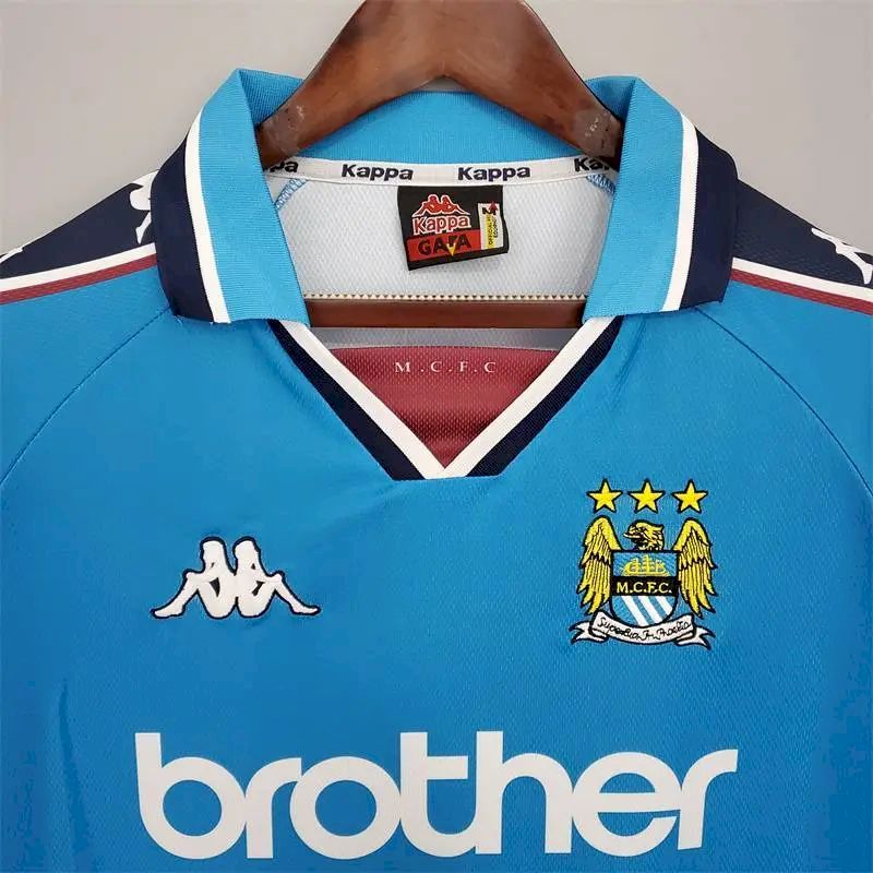 Retro Manchester City 1997/99 Home Jersey