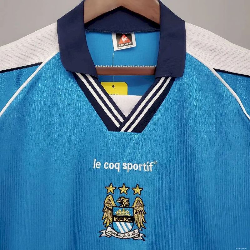 Retro Manchester City 1999/01 Home Jersey