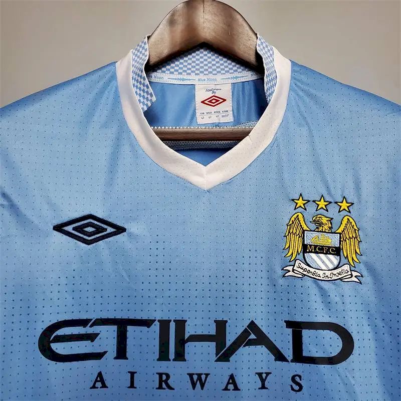 Retro Manchester City 2011/12 Home Jersey