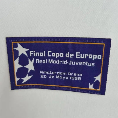 Retro Real Madrid 1997/98 Champions League 7 Champions Commemorative Jersey