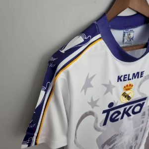 Retro Real Madrid 1998 UCL Winners Signed Jersey
