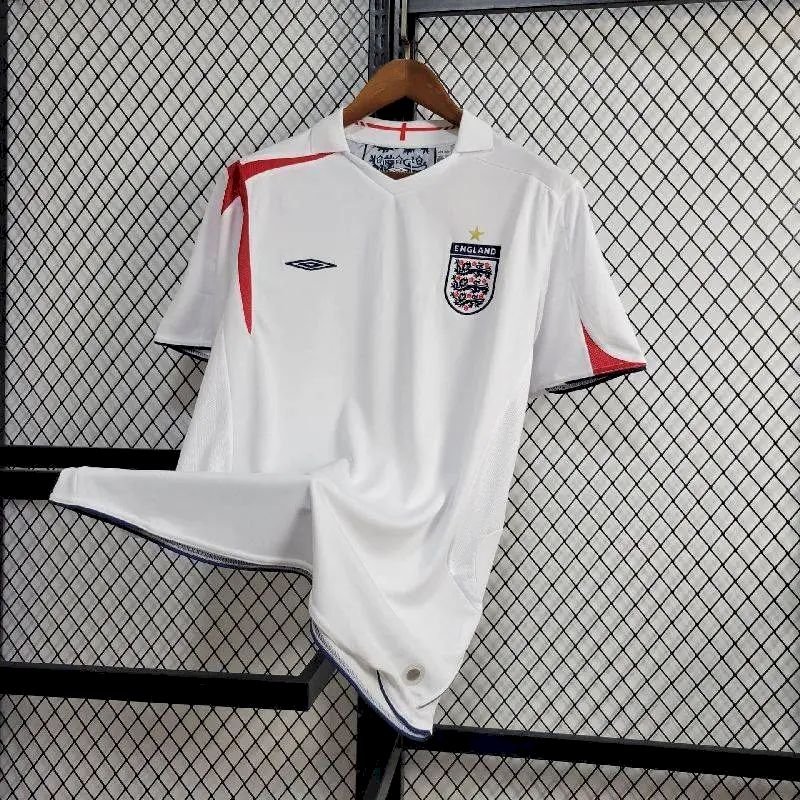 Retro Inglaterra 2005 Home Jersey