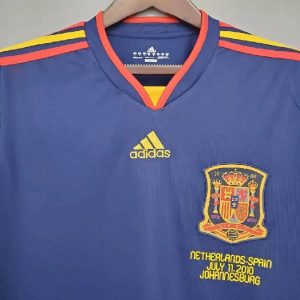 Retro España 2010 Away Long Sleeve Jersey